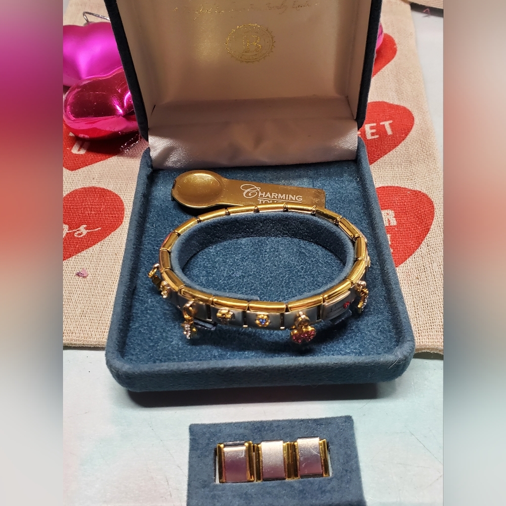This Charming Touches Precious Granddaughter Charm Bracelet is a beautiful piece